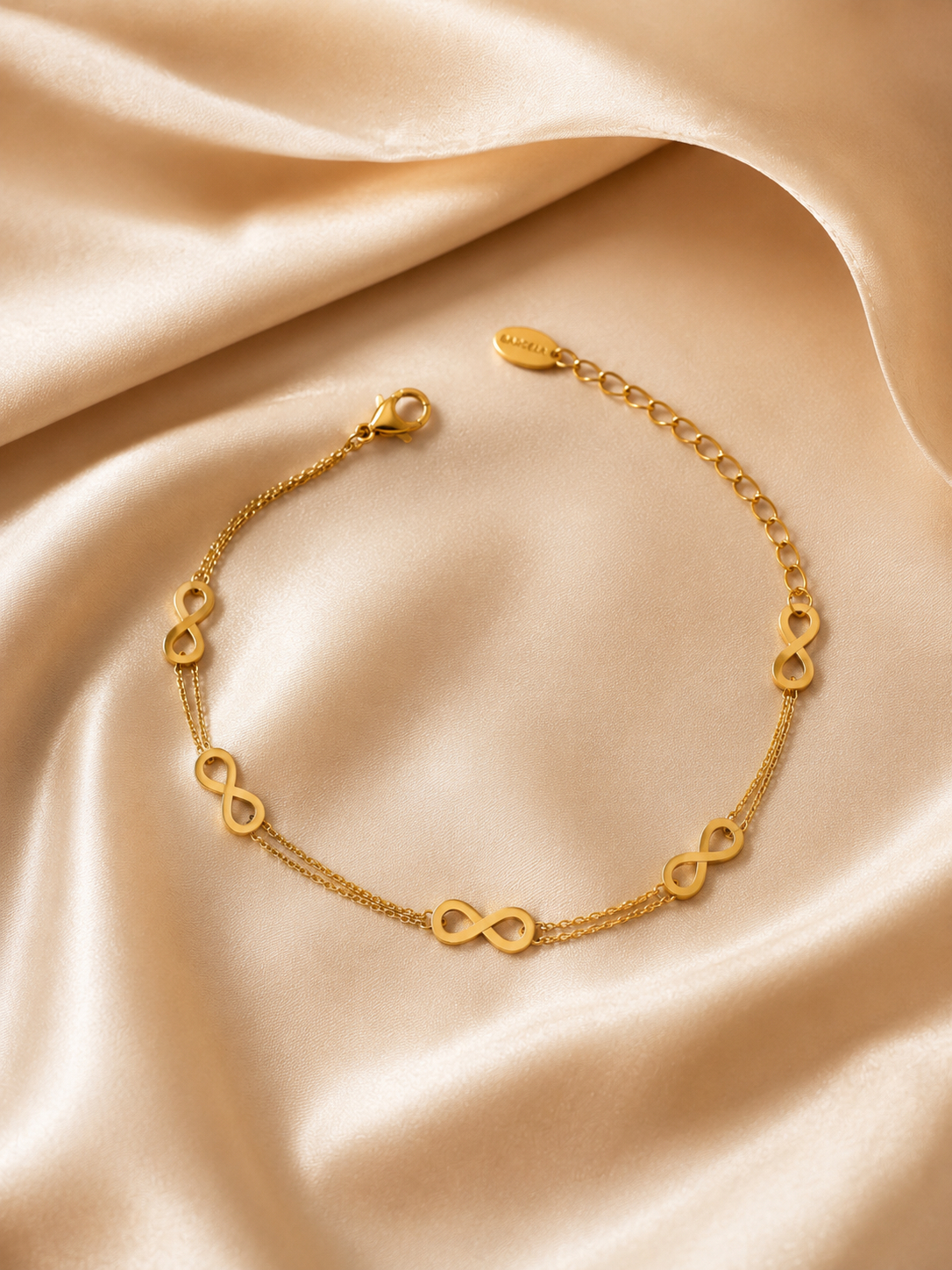 Golden Infinity — Ankle Bracelet