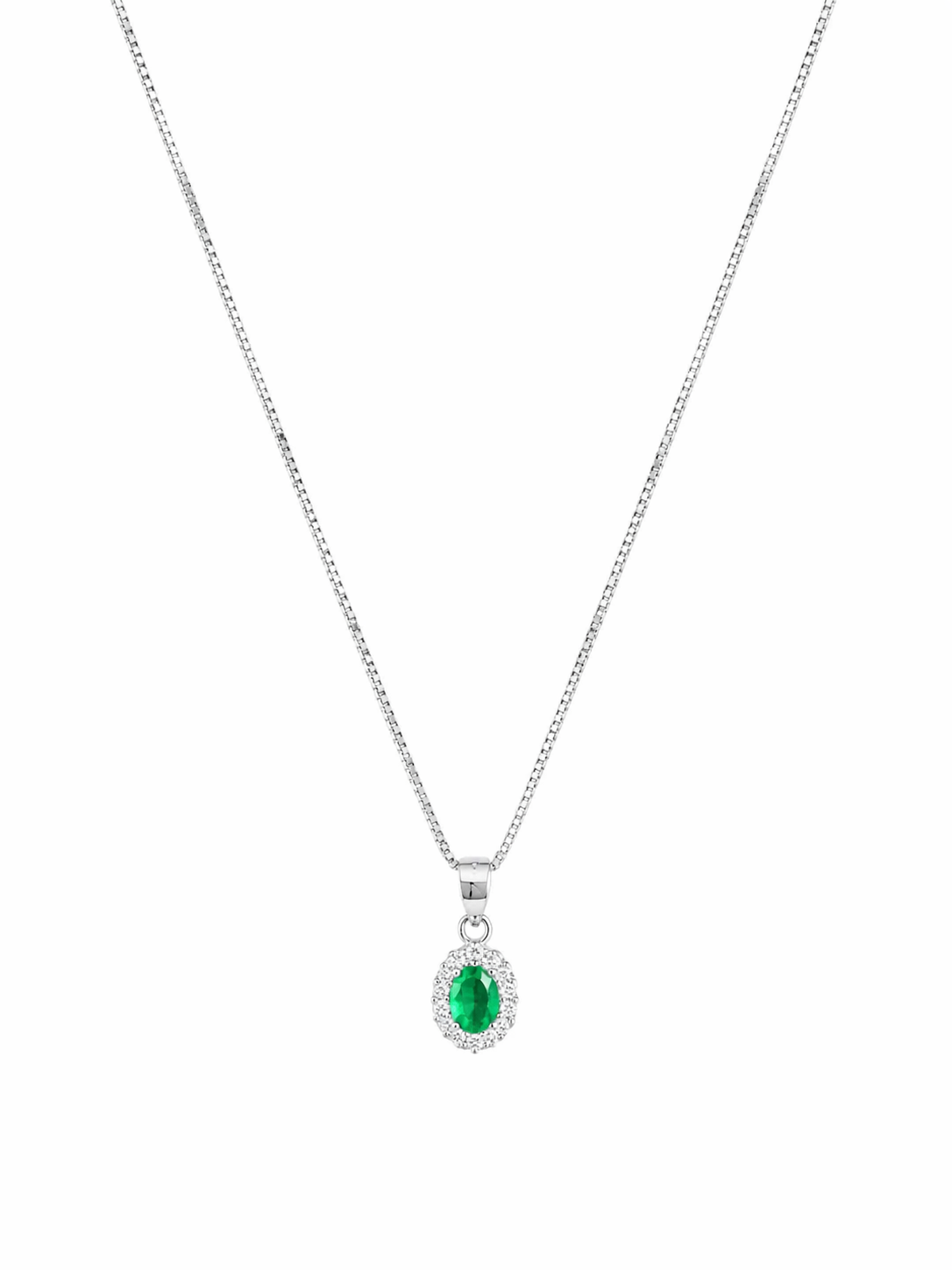 EMERALD GLOW – Sterling silver set