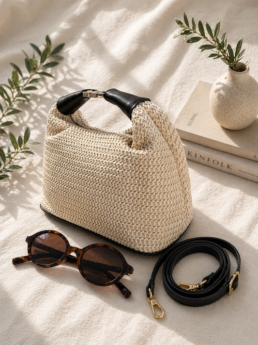 Mini Soléa – Chic Woven Straw Bag