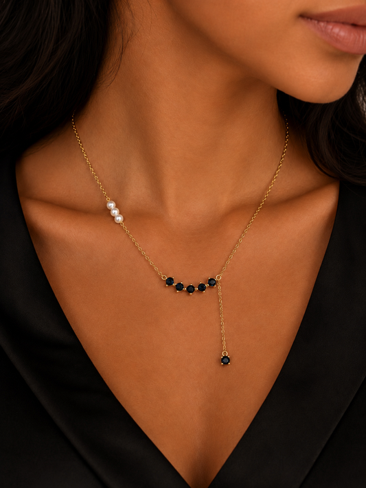Calista – Collier Y doré