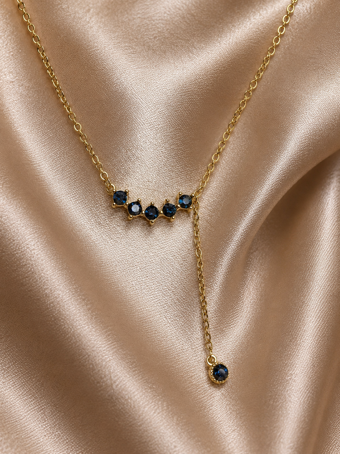 Calista – Collier Y doré