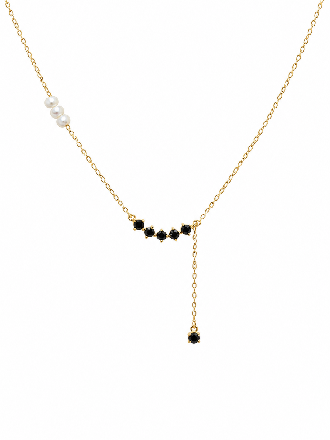 Calista – Collier Y doré