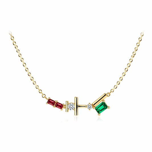Éclat Riviera – Collier argent 925 plaqué or