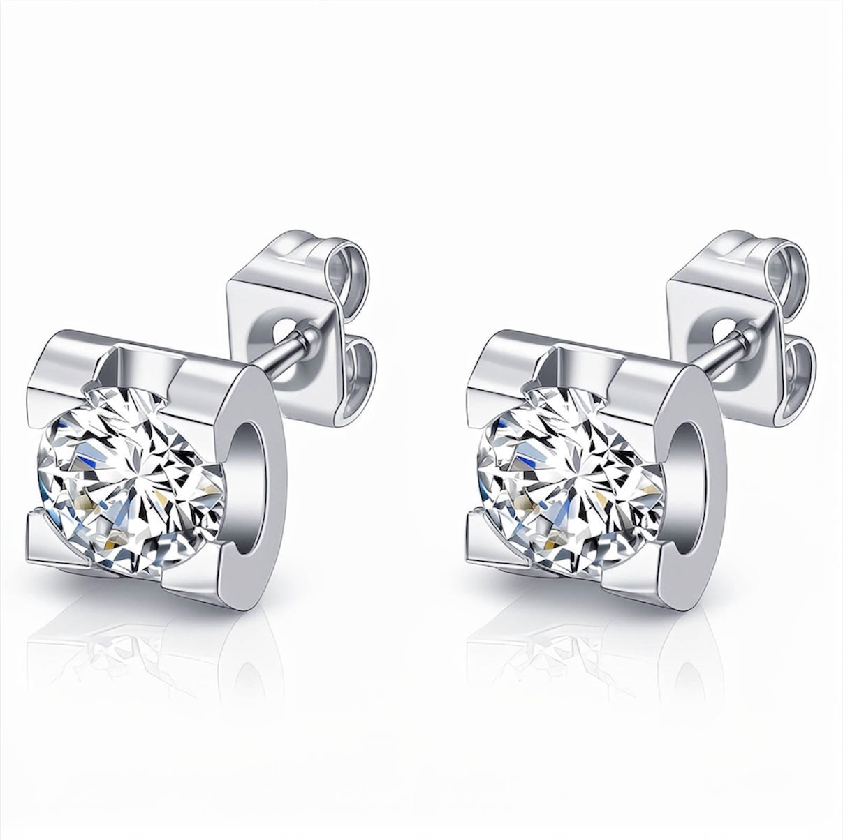 Éloria earrings – Shimmering Zircon
