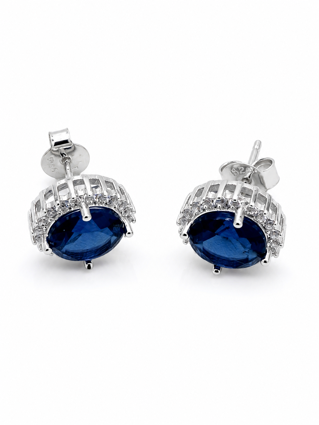 Azea Sapphire Blue Earrings