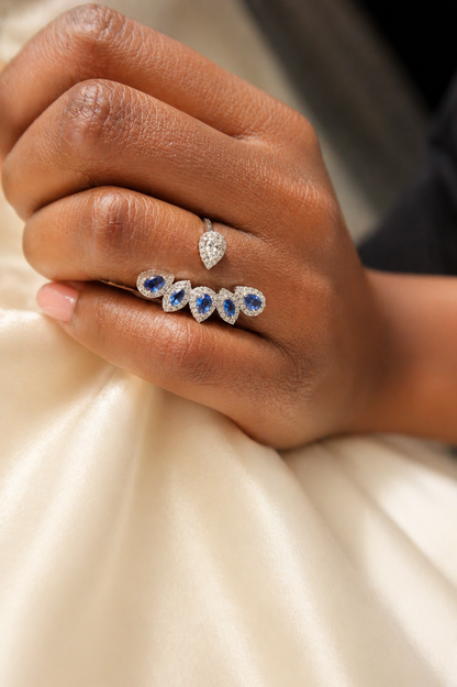 Bague Éclat Bleu