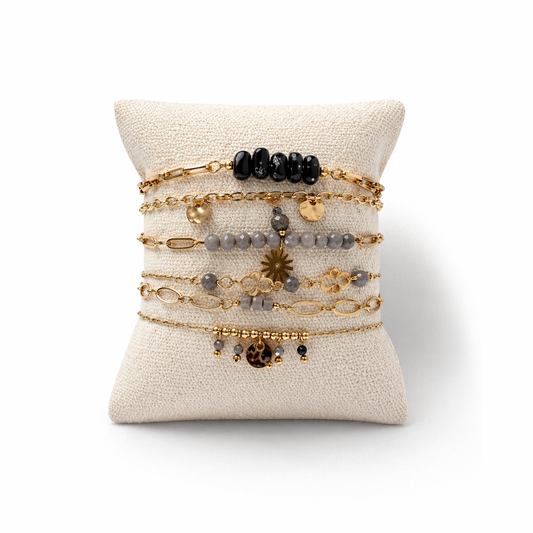 ÉLINA PRESTIGE – Box of 6 bracelets