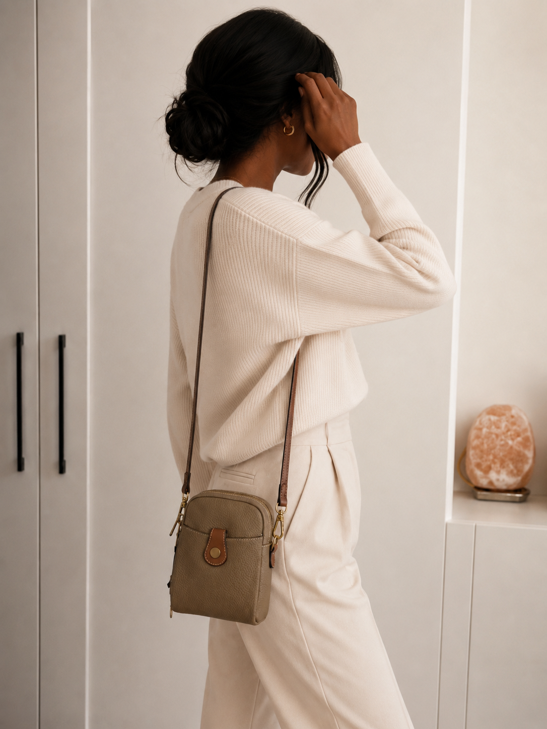 Sac Naéva en cuir véritable
