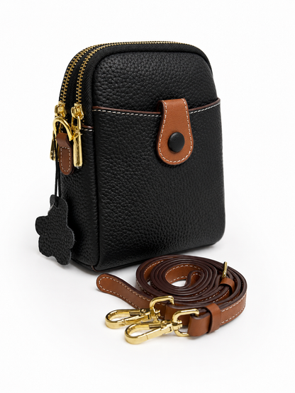 Sac Naéva en cuir véritable