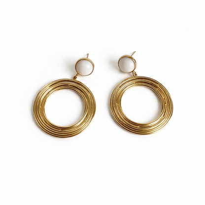 Ohrringe Aurélia Gold