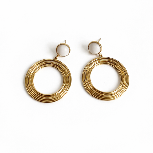 Boucles d’oreilles Aurélia Dorée