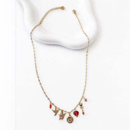 SOLÉA DORÉE – Collier charms dorés