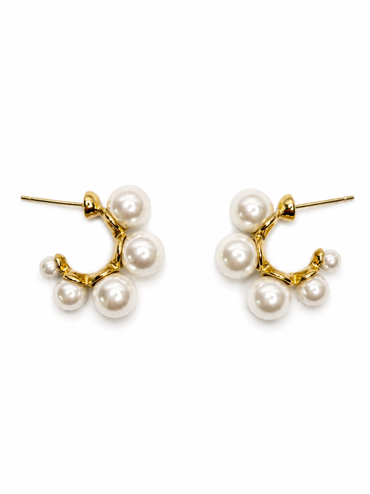 Emira Perlé | Boucles perlées
