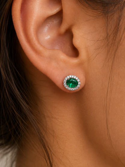 ÉCLAT ÉMERAUDE – Parure argent 925