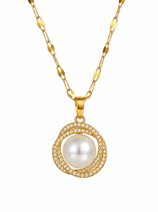 Collier Opaline